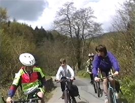 Back on the road from Gara Bridge to Blackdown